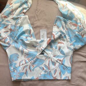 Silky dressy top size S